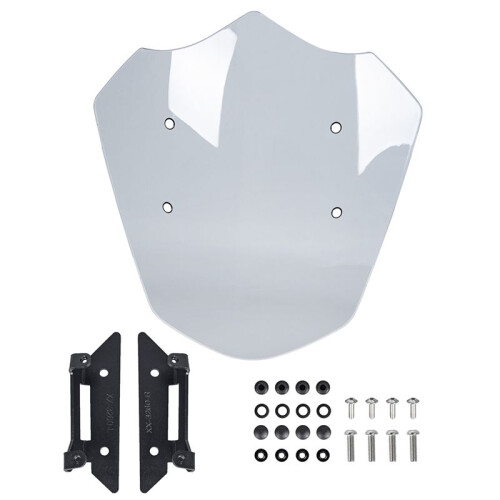 Motorcycle Windscreen Windshield Wind Deflector Shield Screen Visor for  Rocket 3 R 3R 2020-2022(Black)