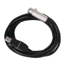 USB Male to XLR Female Microphone USB MIC Link Cable New