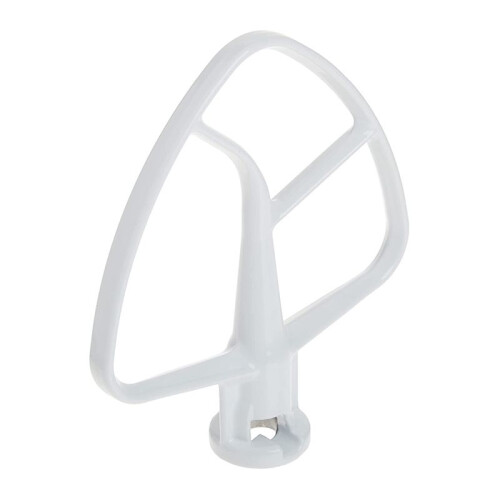 K45B Coated Flat Beater, White 4.5Qt Paddle, Flat Beater. 1