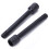 6 Pcs Brass Electric Guitar Tremolo Bridge Saddle Clamp Lock string Screw/String through Screw/Not need Insert Block Black 4
