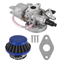 Carburetor Carb Carby + Air Filter + Stack For 2 Stroke 47Cc 49Cc Engine Parts Moto Kids Atv Quad Dirt Pocket Bike Minimoto