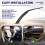 Car Left Inner Door Handle Cover For  X1 E84 2010-2016 Black 4