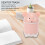 Cute Desktop Trash Desktop With Lid Small Paper Basket  Flip Plastic Trash Can 3