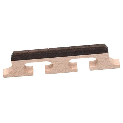 Maple Rose Wood 4 String Banjo Replacement Bridge String Instrument Parts 2