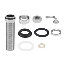 92,5 Mm Edelstahl Elbow Shank Bier Zapfhahn Fassbier Wasserhahn ZubehöR mit Durchmesser 8 Mm für Bierfass