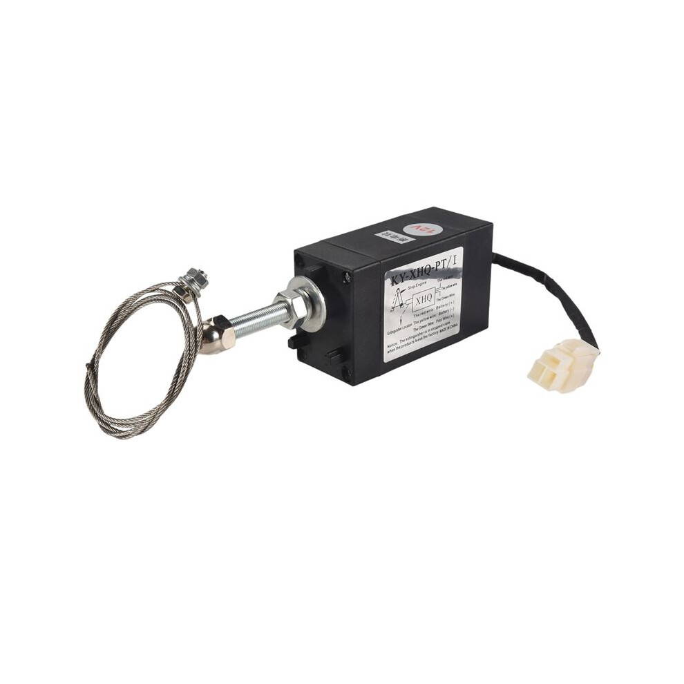 Normally Closed 12V Engine Flameout Device Engine Stop Solenoid Valve Xhq-Pt Power Off Pull Flameout Solenoid Valve 4712433834065