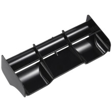 1:8 Buggy RC Cars RC Plastic Nylon Tail Wing for 1/8 Scale Nitro Electric Powered Off Road BuggyTruck Remote,Black