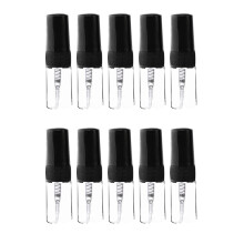 10Pcs Portable Glass Perfume Bottle Travel Size Empty Perfume Glass Spray Bottles(2Ml)