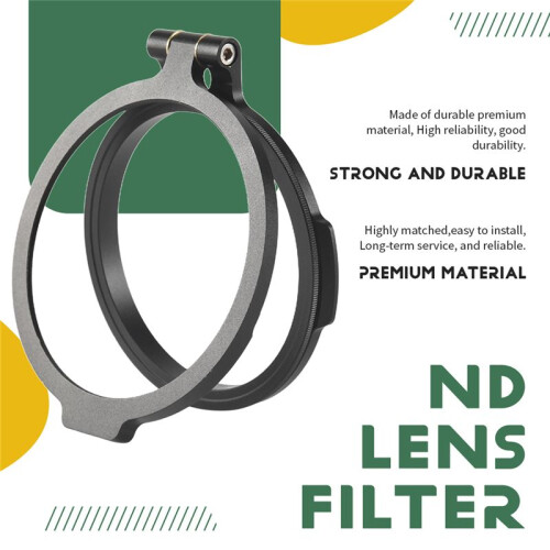 ND Quick Release  Bracket Lens Filter for DSLR Camera Photography Lens Bracket 72MM 1