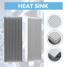 Dissipatore di Calore in Alluminio Da 3 Pezzi con Dissipatore di Calore 100X40X11Mm