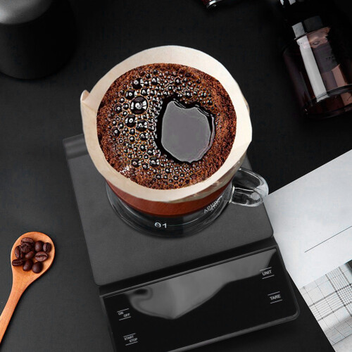 Coffee Scale with Timer 3Kg/0.1G High Precision Pour over Drip Espresso Scale with Back-Lit LCD Display 2