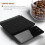 Coffee Scale with Timer 3Kg/0.1G High Precision Pour over Drip Espresso Scale with Back-Lit LCD Display 4
