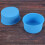 Moldes de Silicone para Bolo 4 Polegadas Assadeira Redonda Antiaderente Molde de Silicone para Assar Assadeira ReutilizáVel Azul, Conjunto de 6 9