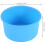 Moldes de Silicone para Bolo 4 Polegadas Assadeira Redonda Antiaderente Molde de Silicone para Assar Assadeira ReutilizáVel Azul, Conjunto de 6 6