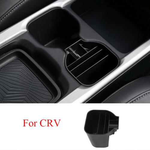 for  CRV CR-V 2017-2021 Central Control Cup Holder Storage Box Water Cup Holder Box Accessories 2