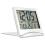 2 Pcs Digital Travel Alarm Clock Foldable LCD Clock with Calendar Temperature Snooze Mode Portable Display Desk Clock 8