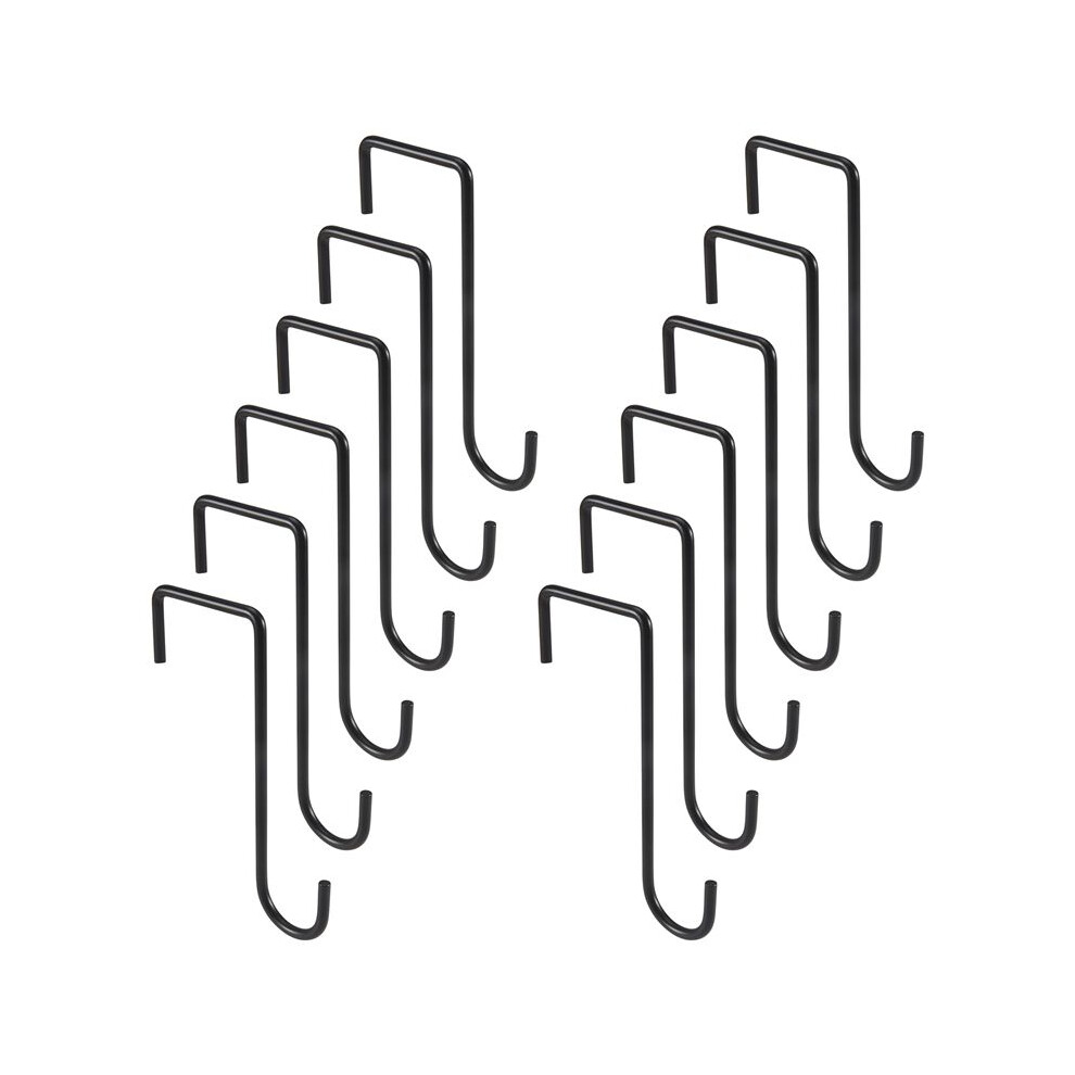 12Pcs Plant Hooks Hangers Garden Over Fence Hooks For Hanging Baskets, Wall Hanging Fence Hooks For Lights 6032708529679
