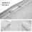 Foldable Under Bed Bags Large Under Bed Storage Boxes Thick Breathable Underbed Clothes Storage Bags Zippered Organizer 7