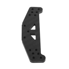 Karbon Faser Front DäMpfer BrüCke Hinten für TT01 TT-01 1/10 RC Off Road Auto Upgrade Teile