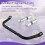 Motorcycle Multifunctional Lever Child Safety Grab Bars Navigation Bracket Storage Hook Bracket for  GTS300 Black 7
