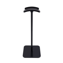 Supporto per Cuffie Espositore Rimovibile per Auricolari da Tavolo Supporto Verticale In Lega di Alluminio per Cuffie Nero