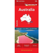 Australia Michelin National Map 785 by Michelin Other Book