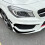 For   CLA Class C117 AMG  2013-2015 Front Bumper Lip Splitter Spoiler Diffuser Cover Trim Bright Black 2