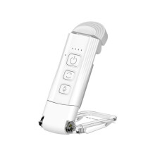USB Book Clip Light Folding Reading Light Student Eye Protection Light Desk Lamp Card Light Night Reading Light White