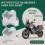 Motorcycle Handlebar Riser Mounting Clamp Handlebar Height and Rear Shift Adapter Parts for  800MT Silver 2