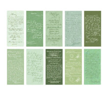 Materiaalboek, Retro Notebook Decoratie Collagemateriaal, Agenda, DIY-Productie, Handwerk Groen