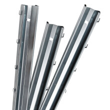 135 Z-section Fence posts 1.50 m Game fencing Forest fencing Field fencing Knotted fencing
