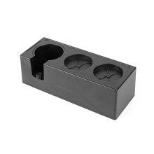 Espresso Machine Powder Holder, Coffee Storage Holder, Handle Support Stand, Espresso Machine Accessories Black