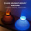 Flame Diffuser 130ml Bonfire Diffuser Colorful Flame Humidifier Small Essential Oil Diffuser for Room Office B 8