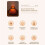 Flame Diffuser 130ml Bonfire Diffuser Colorful Flame Humidifier Small Essential Oil Diffuser for Room Office B 7