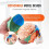 Menselijk Schedelmodel, Levensgroot Geschilderd Anatomisch Schedelmodel, PVC Anatomische Schedel B 5