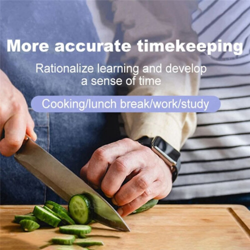 Flip-To-Change  Digital Timer, LED Display, 4 Preset Times, Dual Mode, Countdown Cooking Timer 1