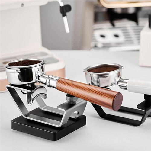 Silver Coffee Electronic Scale Weighing Support Frame Italian Coffee Machine Handle Bracket Electronic Scale Bracket 2