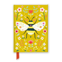 Bee Brown Wildflower Bee Foiled Journal Other Book