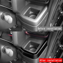 Car Center Trim Dashboard Water Cup Holder Trim Sticker for  SPACIA/SPACIA Custom MK04 Series RHD,A