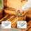 Honey Harvesting Beekeeping Tool Set Double Sieve Honey Strainer, Frame Grip, Coverless Fork, Coverless Needle Roller 3