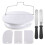 7-Piece Cake Making Tool Kit, Cake Turntable Combination Spatula Baking Tool Set 1