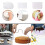 7-Piece Cake Making Tool Kit, Cake Turntable Combination Spatula Baking Tool Set 3