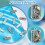 10Pcs 2 Colors Abalone Shell Pendants Natural Shell Charms Sea Shell Pendants Rectangle Shell Dangle Charms 3