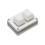 Keyboard 2 Keys USB  Ergonomic Backlit Keyboard Gaming Office Media, Programmable, Injection Molded Keycap A 1