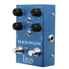 IRIN Gitarreneffekt-Equalizer, Gitarreneffektpedal, -Gitarren-Equalizer, Blau
