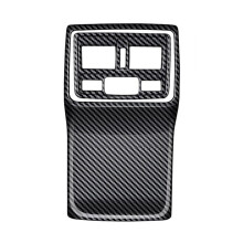 For Forester 2025 Rear Air Conditioning Outlet Vent Cover Anti Kick Panel Interior Accessories Carbon Fiber