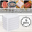 6 Pieces Bacon Keeper,Meat Saver Container with Lids,Airtight Cold Cuts Cheese Container Refrigerator Storage Box 10