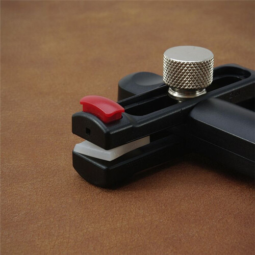 Adjustable Leather Cutter with Scale Leather Strap String Belt Cutter Hand Cutting Tool Practical Leathercraft Hand Tool 2