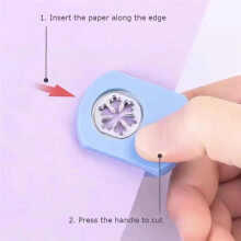 DIY Puncher Set, Hole Punch Shapes Set, Hole Punch for Kids, Shape Cutters for Crafts Set of 1