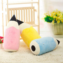 Cute Pencil Pillow Classroom Plush Pillow for Kids Reading Corner Back to School Cushion Teacher Gift Cushion for Room C